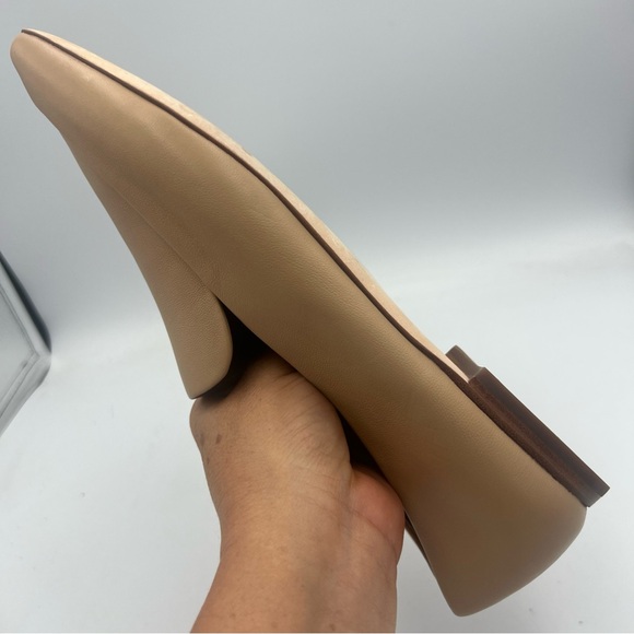 VINCE Brette Loafer ALL Leather Tan Women’s Size EU 38.5 US 8.5 Comfort NEW - Picture 13 of 16